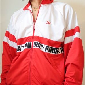 VINTAGE PUMA LIGHT JACKET RETRO